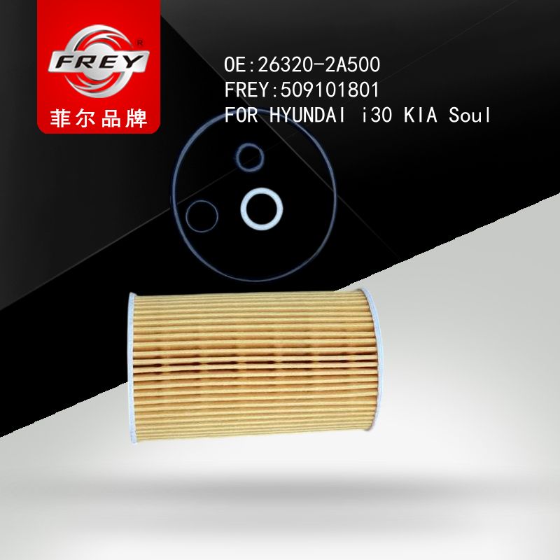 FREY Фильтр масляный, 509101801 (OEM 263202A500 Hyundai/KIA)