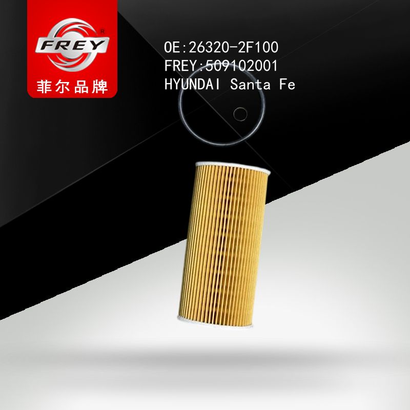 FREY Фильтр масляный, 509102001 (OEM 263202F100 Hyundai/KIA)