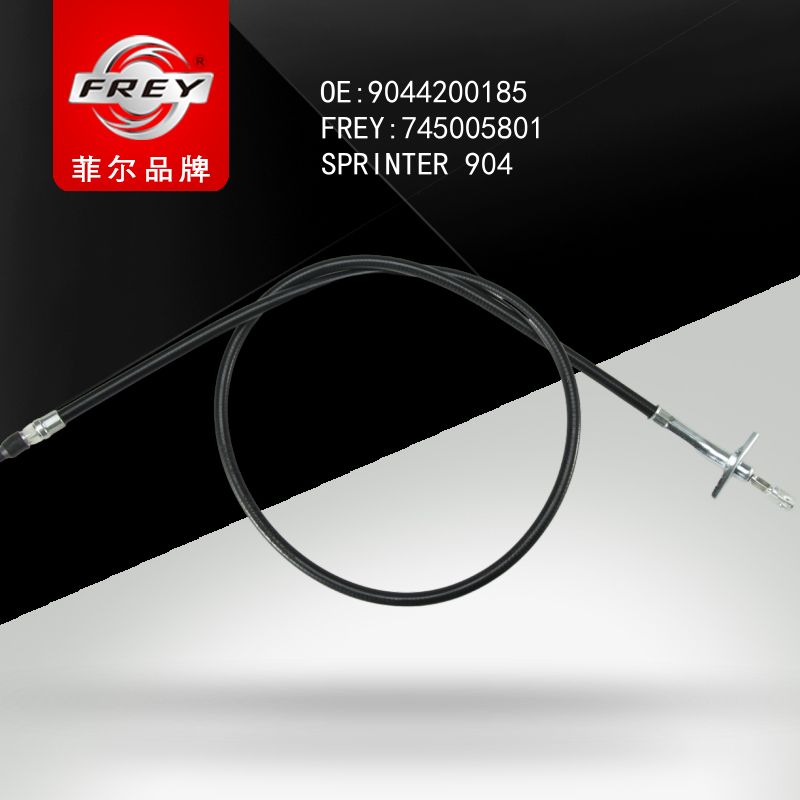 FREY Трос стояночного тормоза левый SPRINTER 904 745005801 (OEM Mercedes Benz A9044200185)