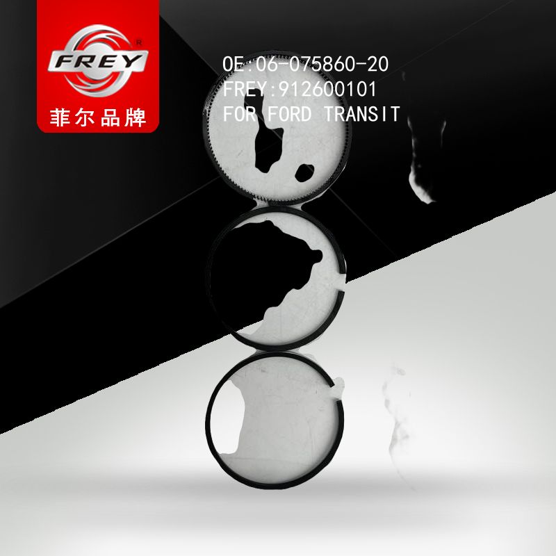 FREY Кольца поршневые (один цилиндр) FORD TRANSIT 912600101 (OEM Knecht/Mahle 01482N0)