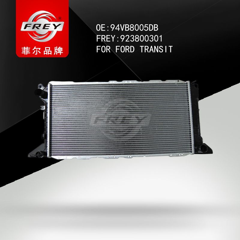 FREY Радиатор охлаждения двигателя FORD TRANSIT 2.5D/TD 94-00 923800301 (OEM Ford 94VB8005DB)