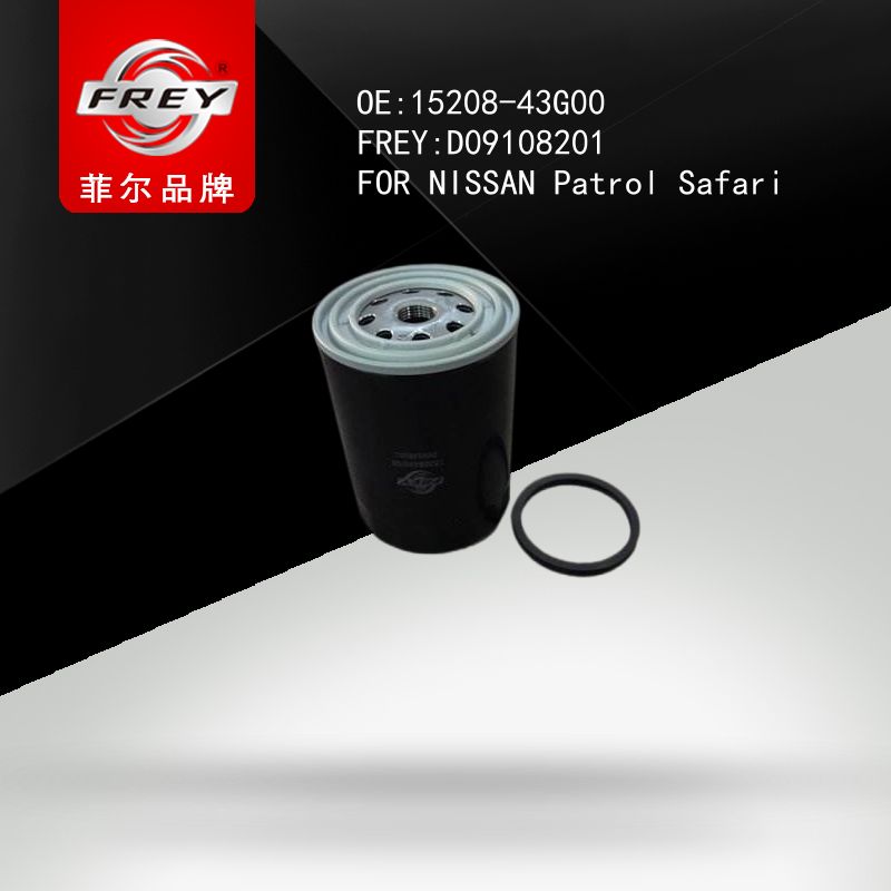 FREY Фильтр масляный D09108201 (OEM NISSAN 15208-43G00)